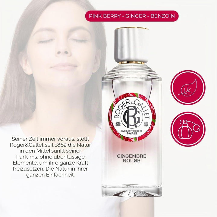 Roger&amp;Gallet Gingembre Rouge Eau Fresh 30ml-NEU 30 ml (1er Pack), 30 ml (1er Pack)