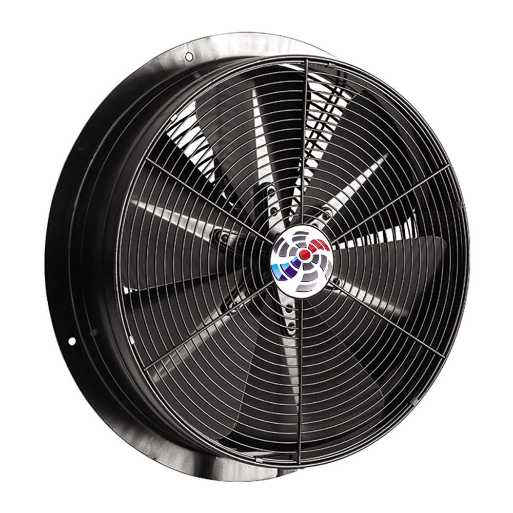 Axial Industrie Ventilator Gebläse Lüfter für Zuluft Abluft Wand Fenster BSM (BSM600), BSM600