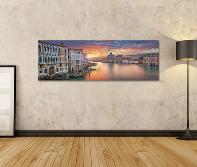 Bild auf Leinwand Venedig Canale Grande Wandbild Poster Kunstdruck Bilder