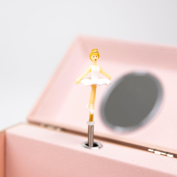 Egmont Toys Musikalische Schmuckdose – Schmuckkästchen Handkurbel-Spieluhr „Ballerina“ in 6 Designs