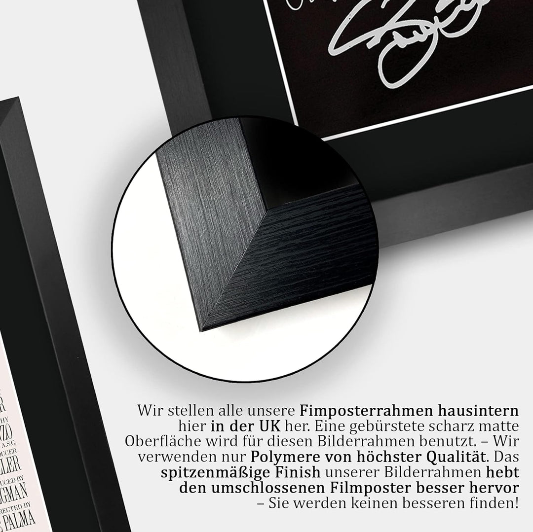 HWC Trading Scarface A3 Gerahmte Signiert Gedruckt Autogramme Bild Druck-Fotoanzeige Geschenk Für Al