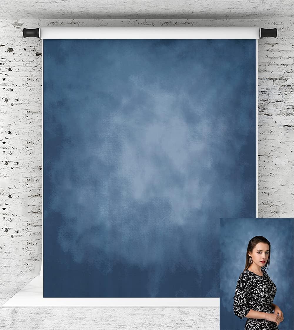 Kate 1.5x2.2m Blau Portrait Hintergrund Blau Textur Hintergrund Blau Mikrofaser Hintergrund Studio R