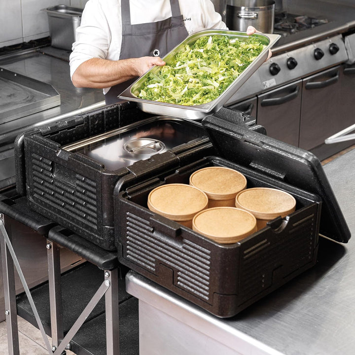 LACOR - Thermobox, hergestellt aus EPP, GN 1/1, hält Lebensmittel kalt oder warm, leicht, robust und