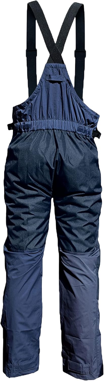 crazy4sailing Herren Segelhose Sydney Latzhose Regenhose Ölzeug M dunkelblau, M dunkelblau
