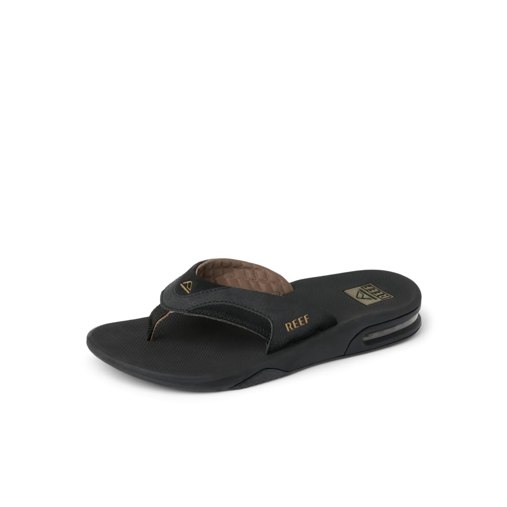 Reef FANNING Herren Zehentrenner 35 EU Black And Tan, 35 EU Black And Tan