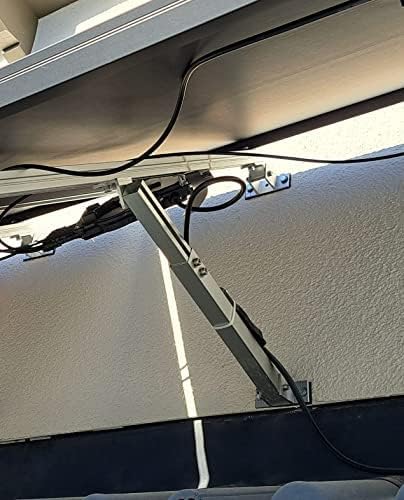 TEOV Solarmodul Halterung 0-60° Individuell Verstellbar Pv Modul Halterung, Solarmodul Halterung füR