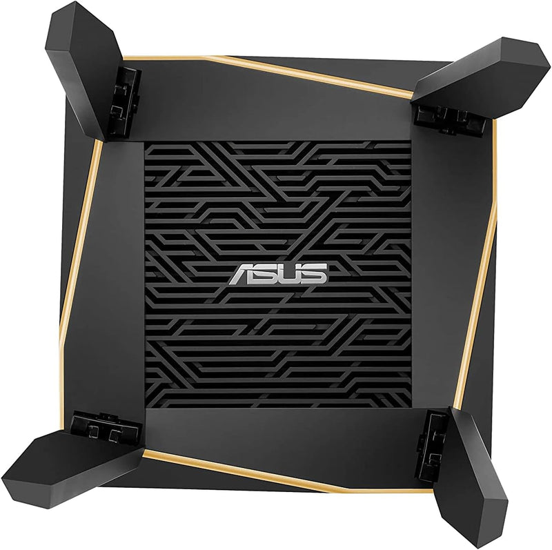 Asus Ai Mesh WLAN System (RT-AX92U, 2in1 Set, WiFi 6 für Mesh-Backbone, WiFi 1-5 für Client-Verbindu