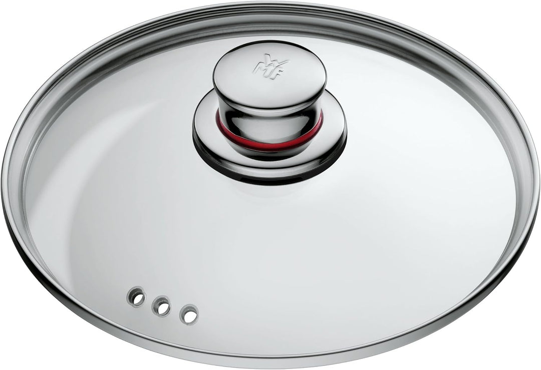WMF Quality One Kochtopf gross 20cm, Glasdeckel mit Dampföffnung, Bratentopf Induktion 3,4l, Cromarg