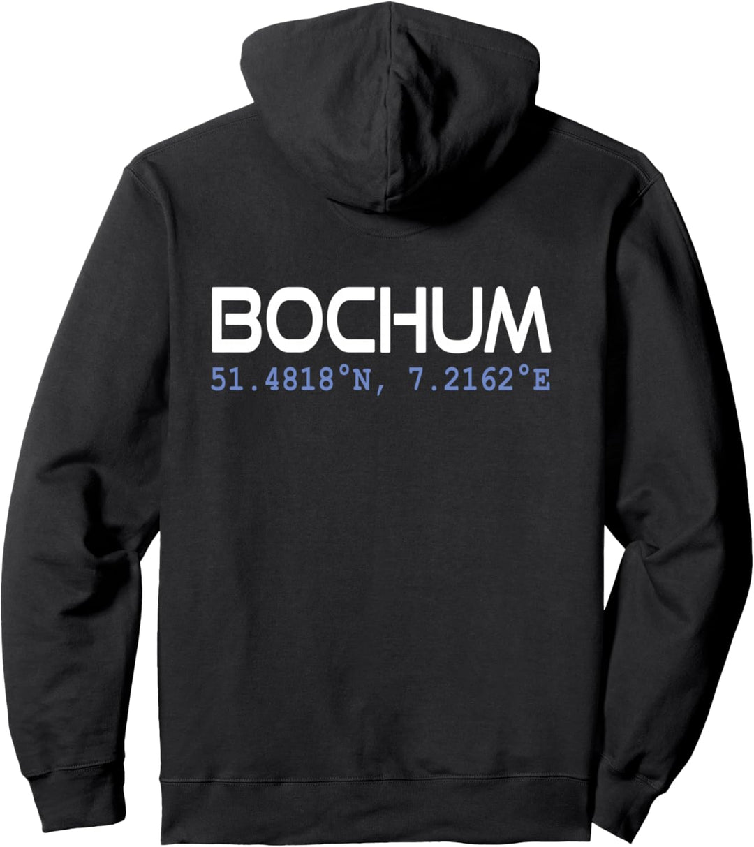 BOCHUM GPS Koordinaten Städte BOCHUMER NRW Geschenk Pullover Hoodie