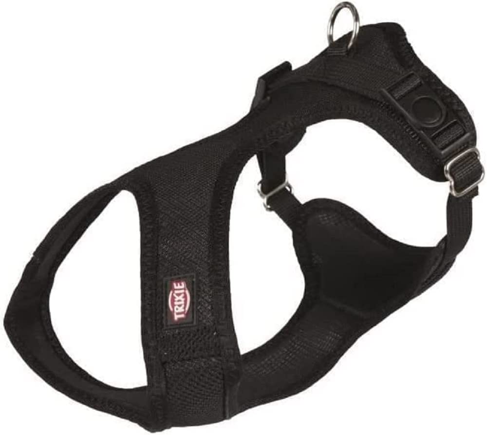 TRIXIE Comfort Soft Touren-Geschirr Grösse XXS–XS: Bauchumfang 28 – 40 cm - Breite Gurtband 15 mm -