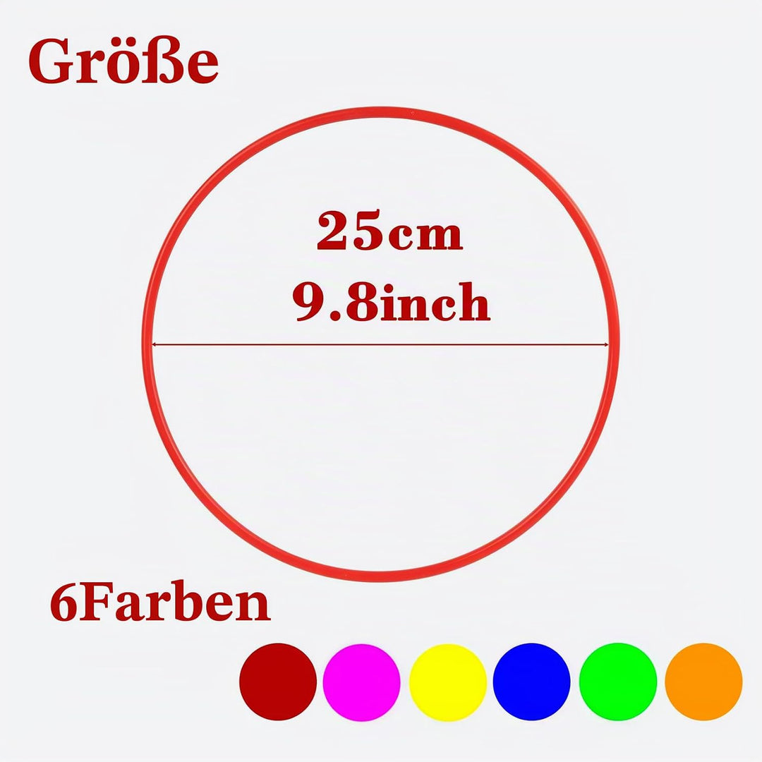 Kunststoff Toss Ringe für Ring Toss Spiel,Klein Toss Ringe Drinnen draussen Kinder Target Übungsspie