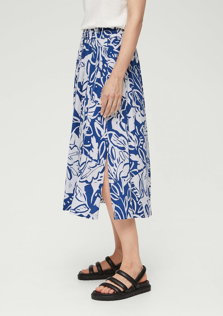 s.Oliver Damen Midi Rock Midi Rock 32 Blau 56a0, 32 Blau 56a0