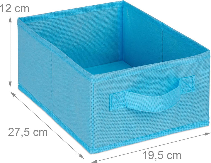 Relaxdays Kinderregal, Tiere Motiv, 6 Boxen, 2 Fächer, Kinderzimmer, Spielzeug Aufbewahrung HBT 74 x