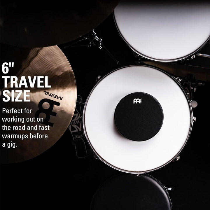 Meinl Cymbals Marshmallow Übungspad 6 Zoll (15,24cm) leises Drum Practice Pad, mittlerer Rebound, mo