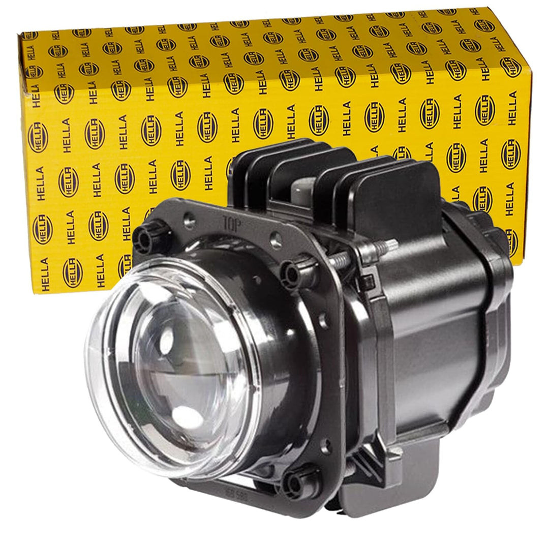 HELLA - DE/LED-Hauptscheinwerfer - 90mm Performance Bi-LED L70 - 24V - rund - Einbau - Stecker: AMP