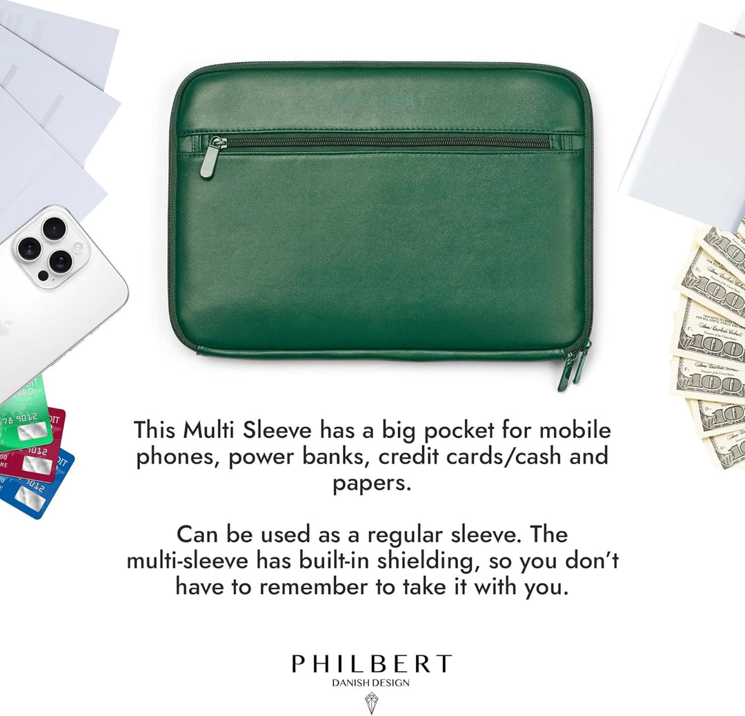 Philbert Design 13” MacBook - Screen Shade Sleeve mit integrierter Hood 4-in-1: Sonnenschutz, Datens