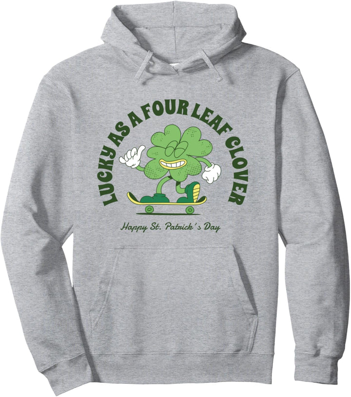 Kleeblatt, Irland, Feiertage Pullover Hoodie
