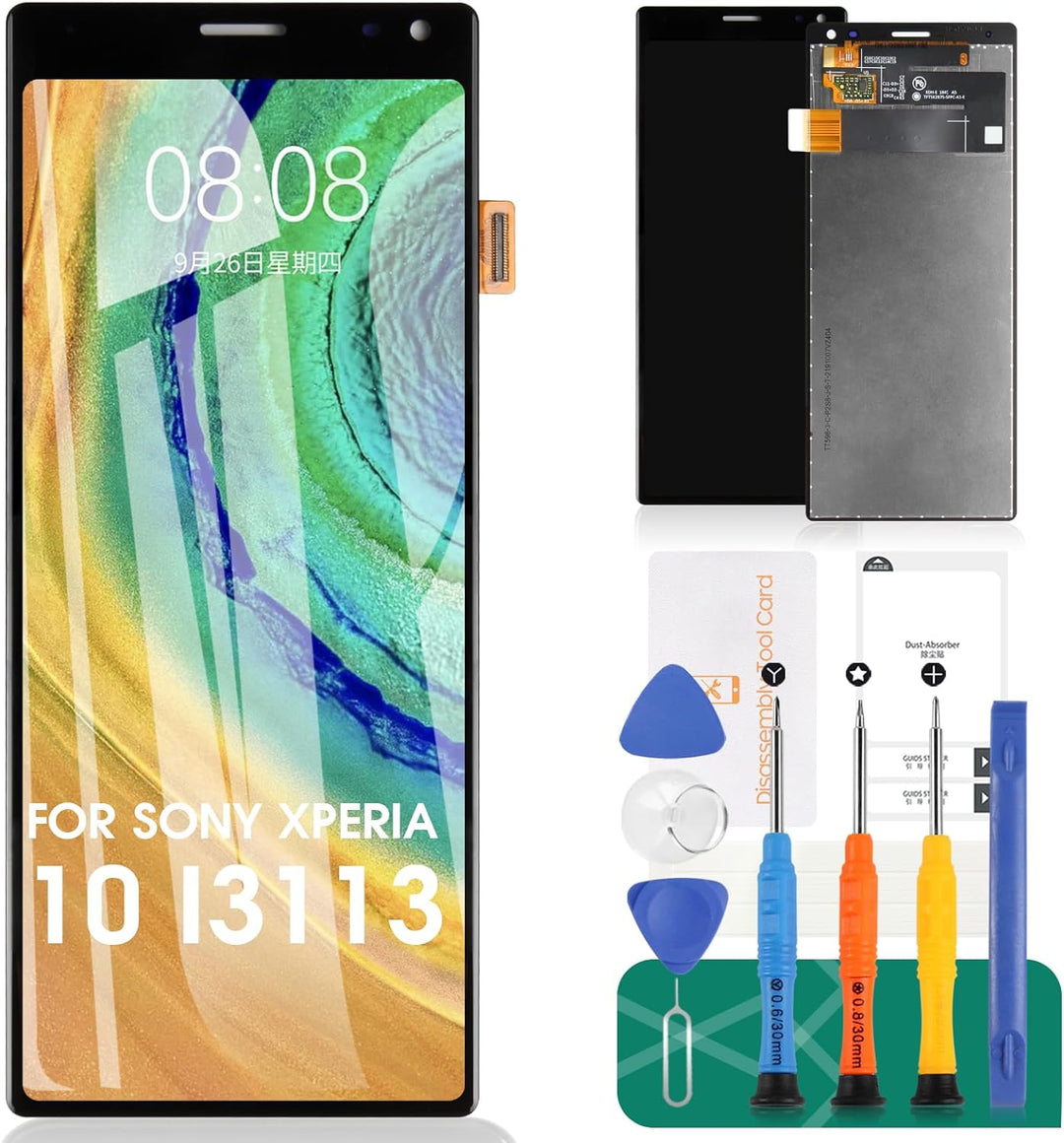 SRJTEK Kompatibel für Sony Xperia 10 LCD Display Xperia X10 Ersatzteile für I3113 I4113 I4193 I3123