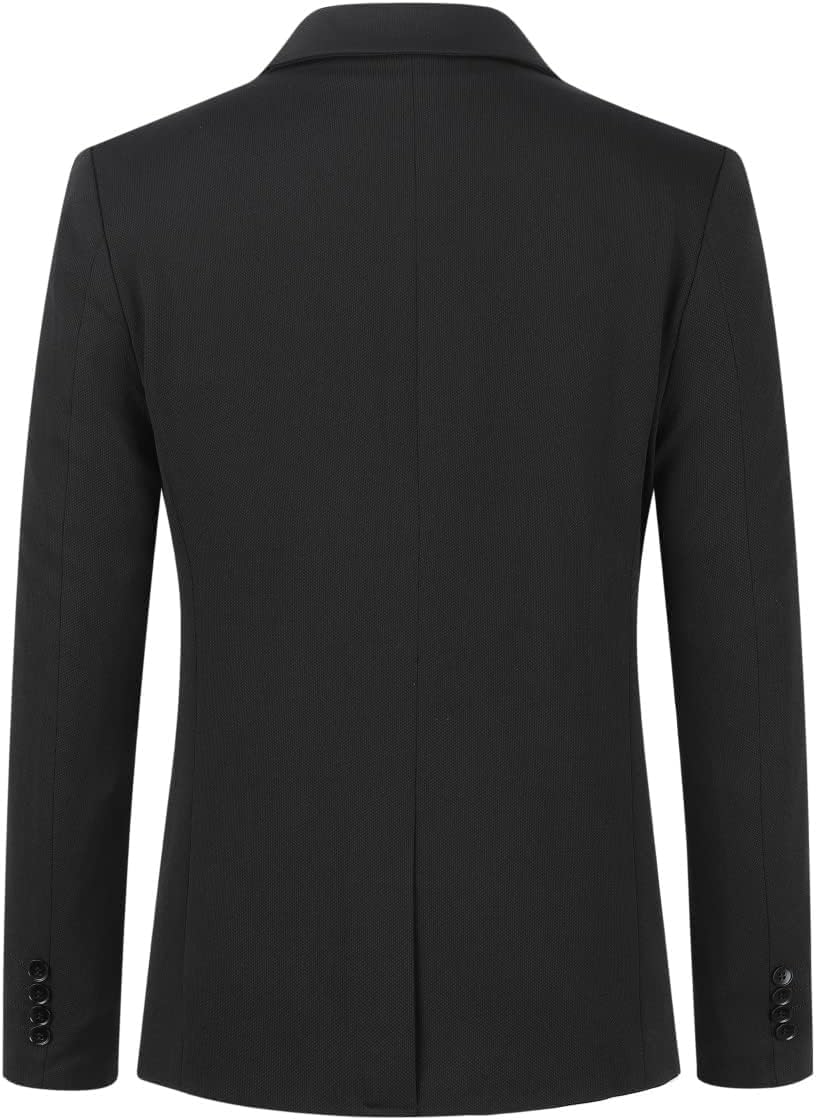 Allthemen Herren Anzug Stretch 2 Teilig Herrenanzug Slim Fit Business Hochzeitsanzug 1 Knopf für Män