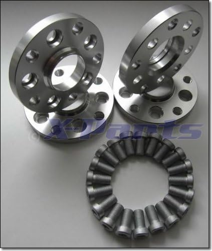 X-Parts 1039001 Adapterscheiben, 5x100 auf 5x112 NLB 57.1, 15mm Breite, 4 Stück