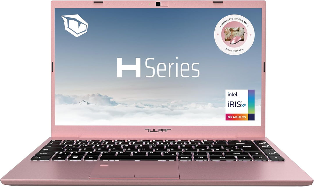 TULPAR H4 V5.1 Rose Gold Business Laptop | 14,1'' FHD 1920X1080 | IPS LED-Display | Intel Core i5 12