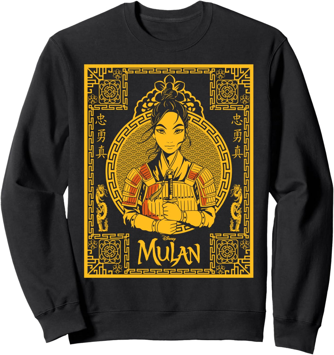 Disney Mulan Live Action Mulan Golden Portrait Sweatshirt