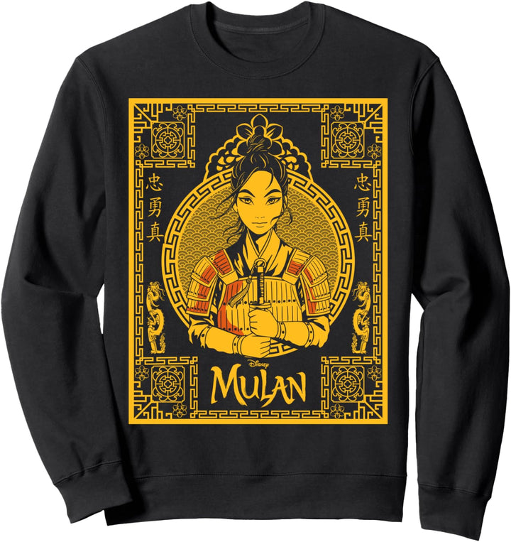 Disney Mulan Live Action Mulan Golden Portrait Sweatshirt