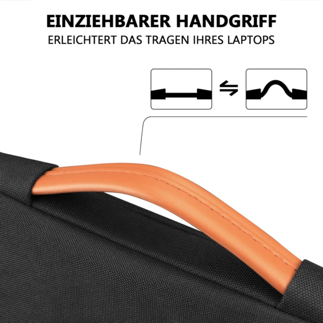 TECOOL 15 15,6 Zoll Laptoptasche Hülle Tasche für 15-15.6 Zoll Lenovo Thinkpad Ideapad HP Acer Asus