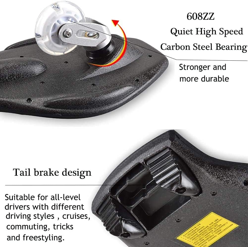 Waveboard Kinder Street Surfen Caster Torsion Skateboard Double Decks Casterboards für Wave/Surf Wav