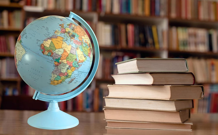 30cm Globus - Englische Karte - Schülerglobus Pädagogische/geografische/moderne Schreibtischdekorati