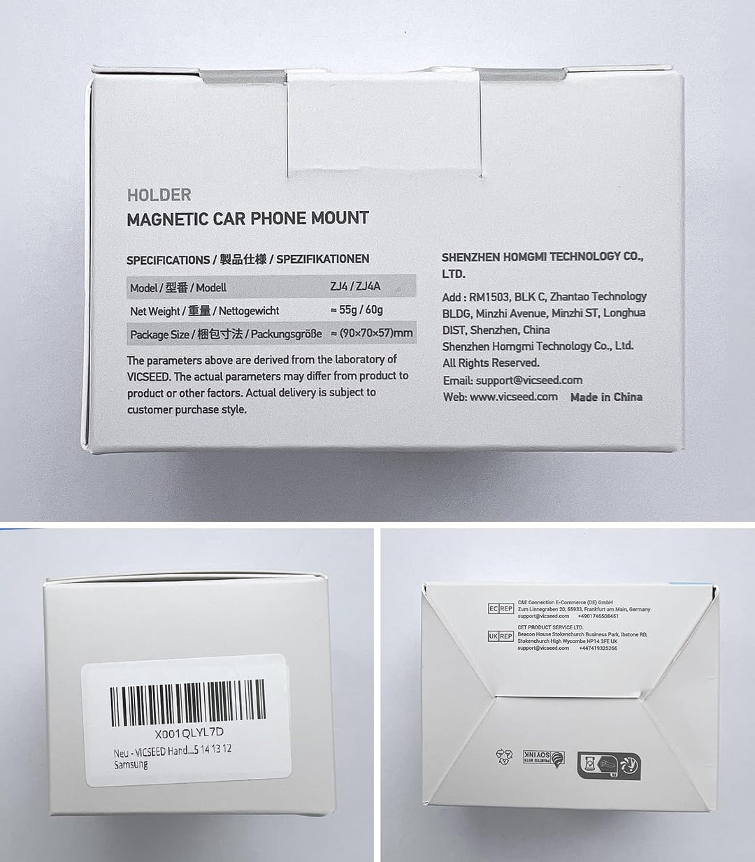 VICSEED Handyhalterung Auto Magnet[20xN55 Stärkste Magnete] Kompatibel mit MagSafe Autohalterung ,Ma