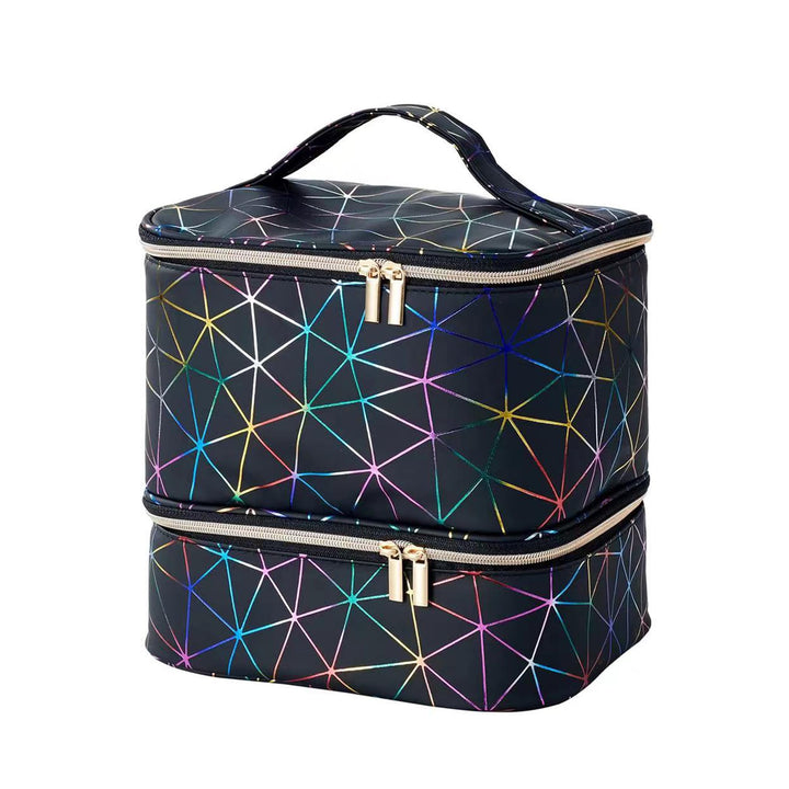 Kosmetiktasche Gross, Make-up-Tasche Make up Koffer Schminktasche Schminkkoffer Leer Kosmetiktasche