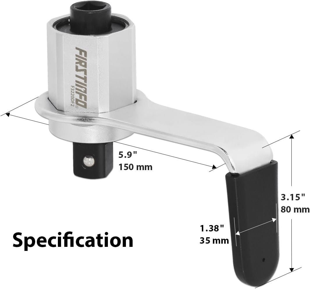 FIRSTINFO F3220DF2 | 1/2" | Drehmomentverstärker | Drehmomentvervielfältiger | 3.4:1, 1200 NM Output