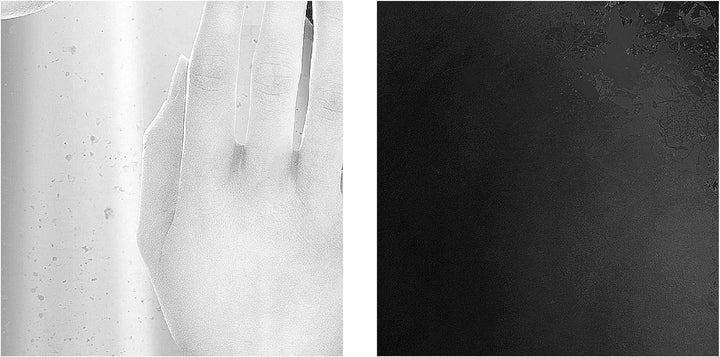 Runa Art - Bilder Milk und Coffee 200 x 100 cm 5 Teilig XXL Wanddekoration Design Schwarz Weiss 0050