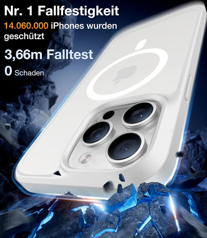 TORRAS für iPhone 15 Pro Max Hülle für Magsafe (TOP Militärschutz & Magnetkraft) Extrem Haltbarkeit
