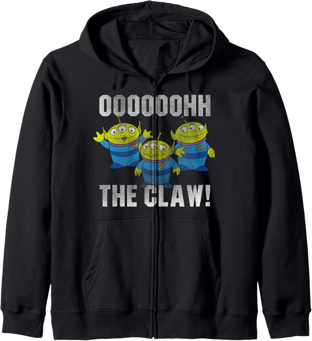 Disney Pixar Toy Story Aliens The Claw Distressed Kapuzenjacke