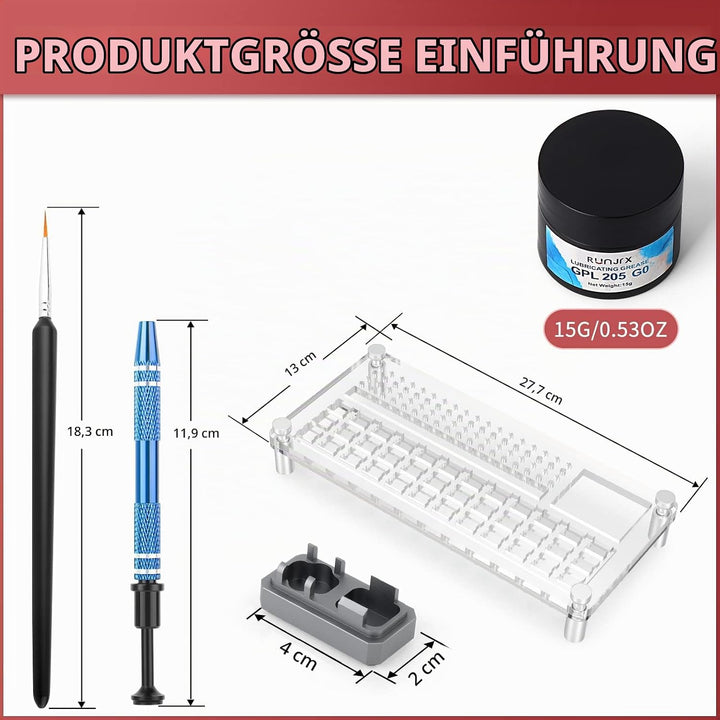 RUNJRX 36 Signal Glube Station für Tastaturschalter, GPL 205g0 0,53oz/15g, Schalteröffner für MX Che