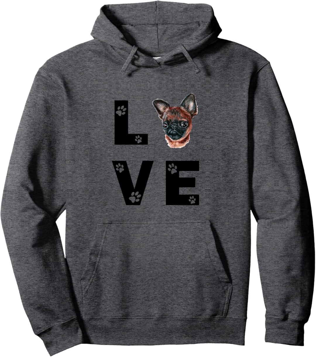 GRIFFON Hund Love Hundebesitzer Geschenk Pullover Hoodie