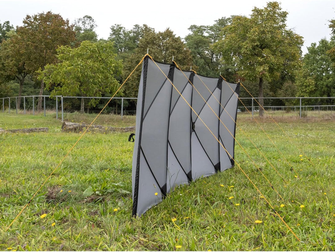 Reimo Camping Windschutz Sichtschutz Smögen 500x125cm Blickschutz für Strand, Garten