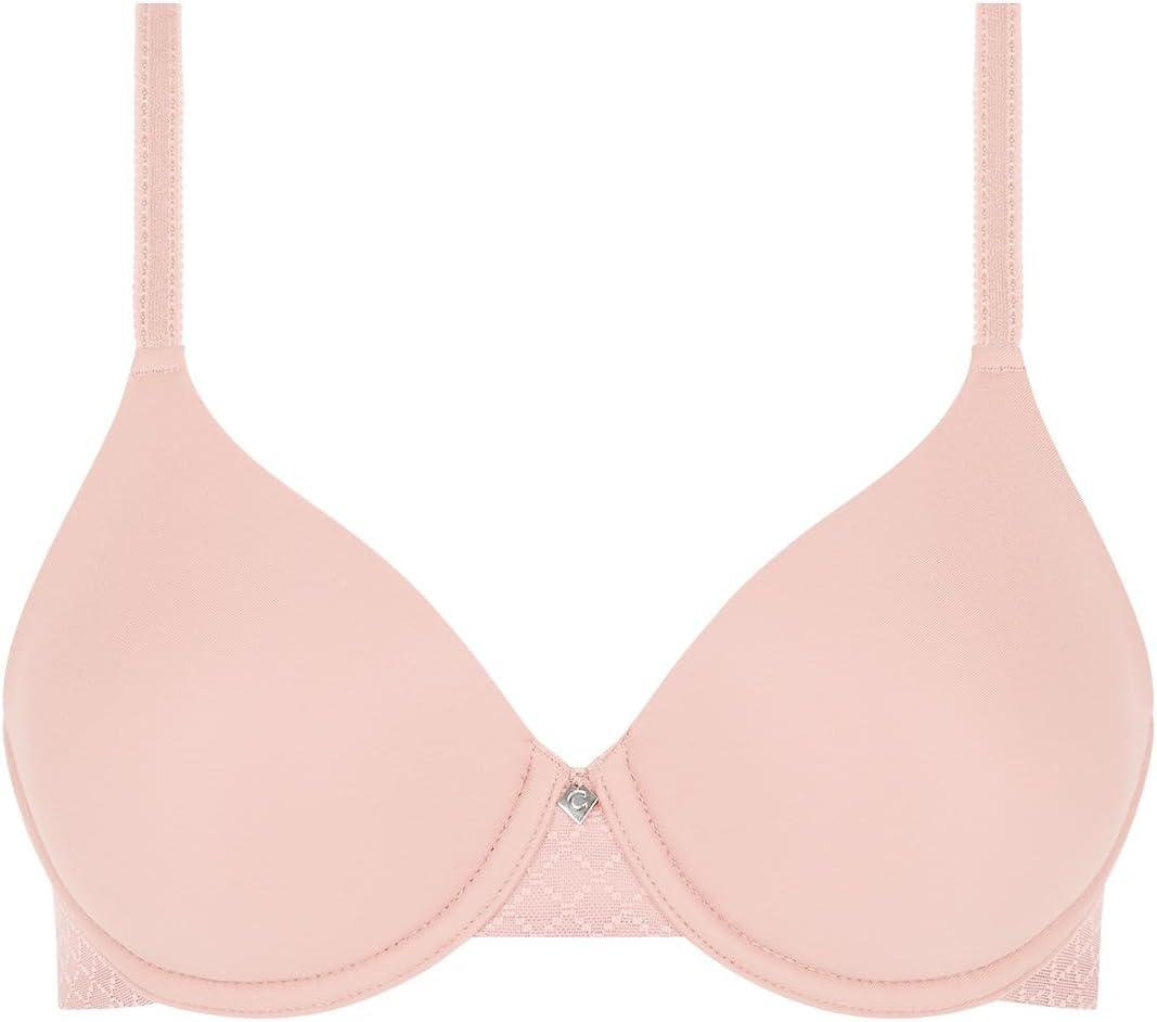 Chantelle Damen Norah Chic T-Shirt-BH, Rose, 80E