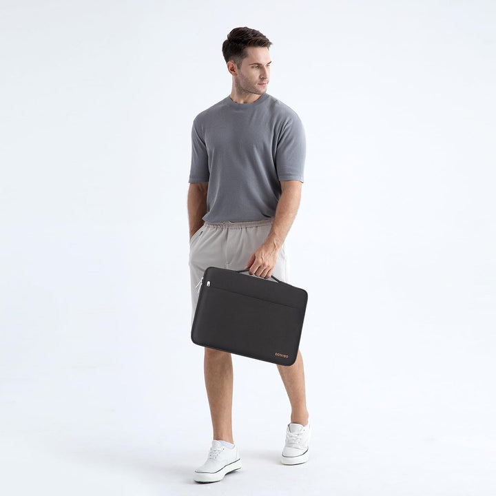 DOMISO 17 Zoll Wasserdicht Laptophülle Laptop Sleeve Case Notebook Hülle Tasche Schutzhülle für 17,3
