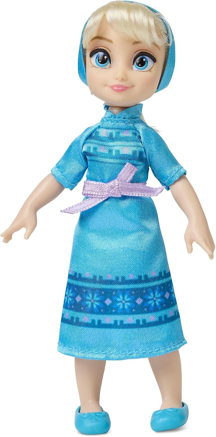 Disney Store Offizielles ELSA Minipuppen-Spielset, Die Eiskönigin - Völlig unverfroren, Once Upon a