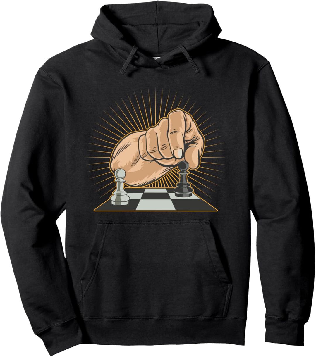lustiges Geschenk für Schach spieler Pullover Hoodie