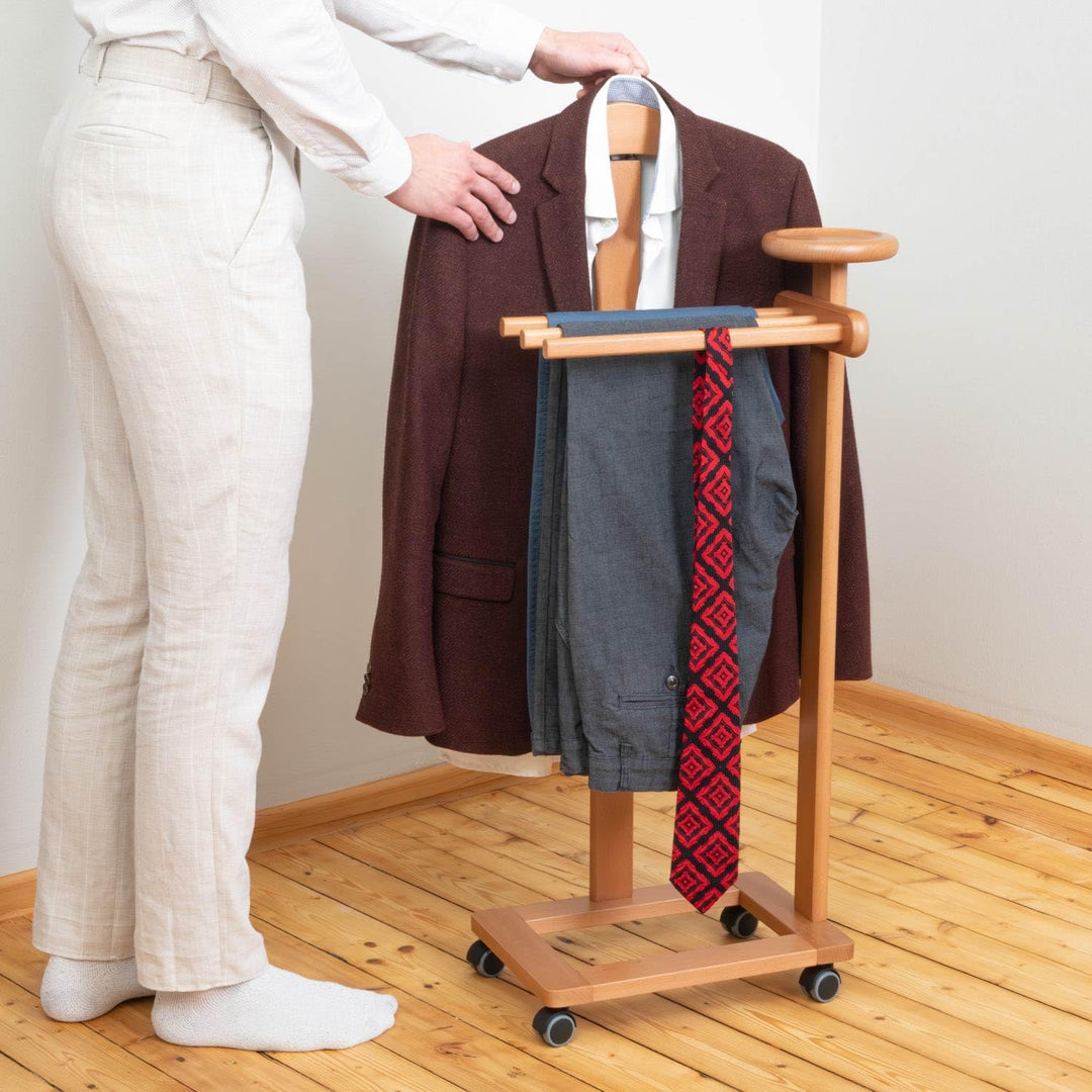 Tatkraft Lord - Stummer Diener, Herrendiener modern, Stummer Diener Modern, Jackenständer, Rollgarde