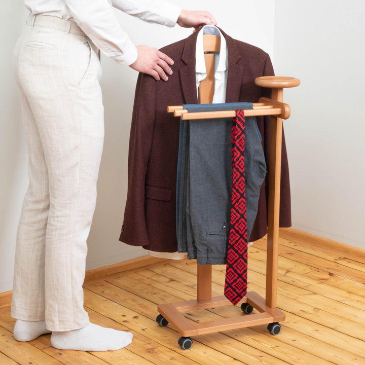 Tatkraft Lord - Stummer Diener, Herrendiener modern, Stummer Diener Modern, Jackenständer, Rollgarde