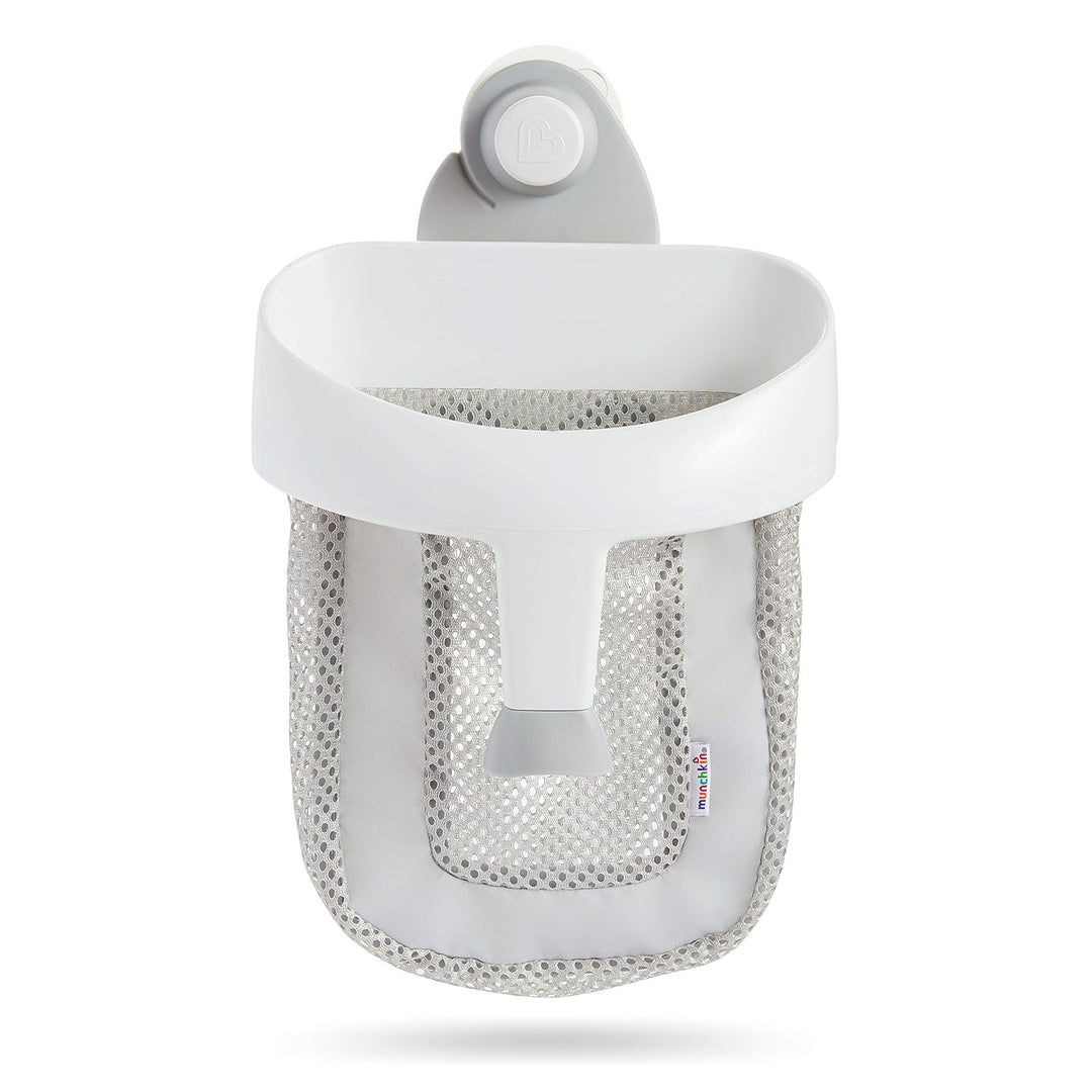 Angelcare ergonomischer Badering für die grosse Badewanne oder Dusche & Munchkin Aufbewahrungskorb f
