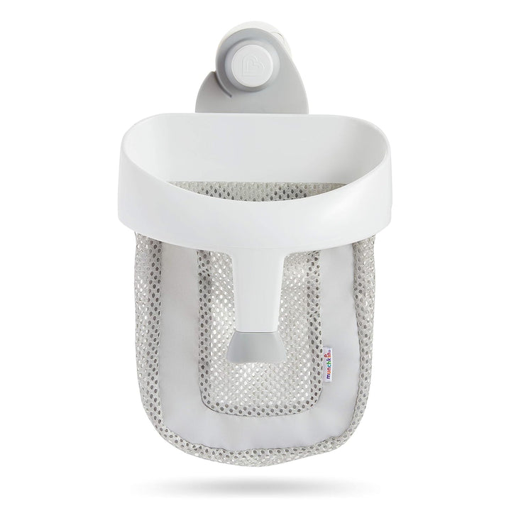 Angelcare ergonomischer Badering für die grosse Badewanne oder Dusche & Munchkin Aufbewahrungskorb f