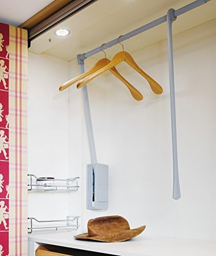 Kleiderlift verstellbar Garderoben-Lift Wardrobelift Schrank - Servetto | Kleider-Lüfter klappbar sc