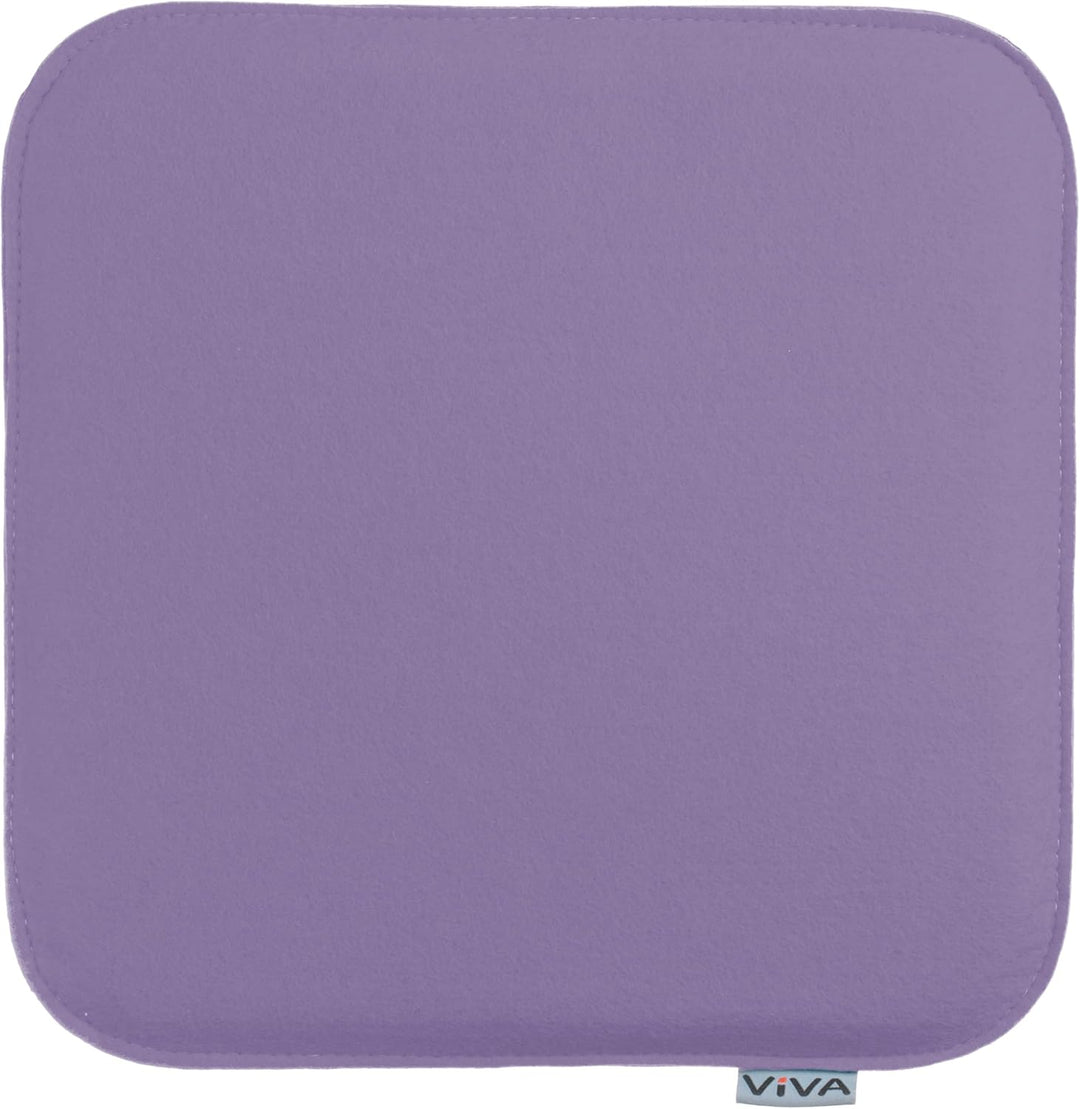 Brandsseller 6er Set Sitzkissen aus Filz 35x35x2 cm – Robuste Stuhlauflagen für innen und aussen, ec