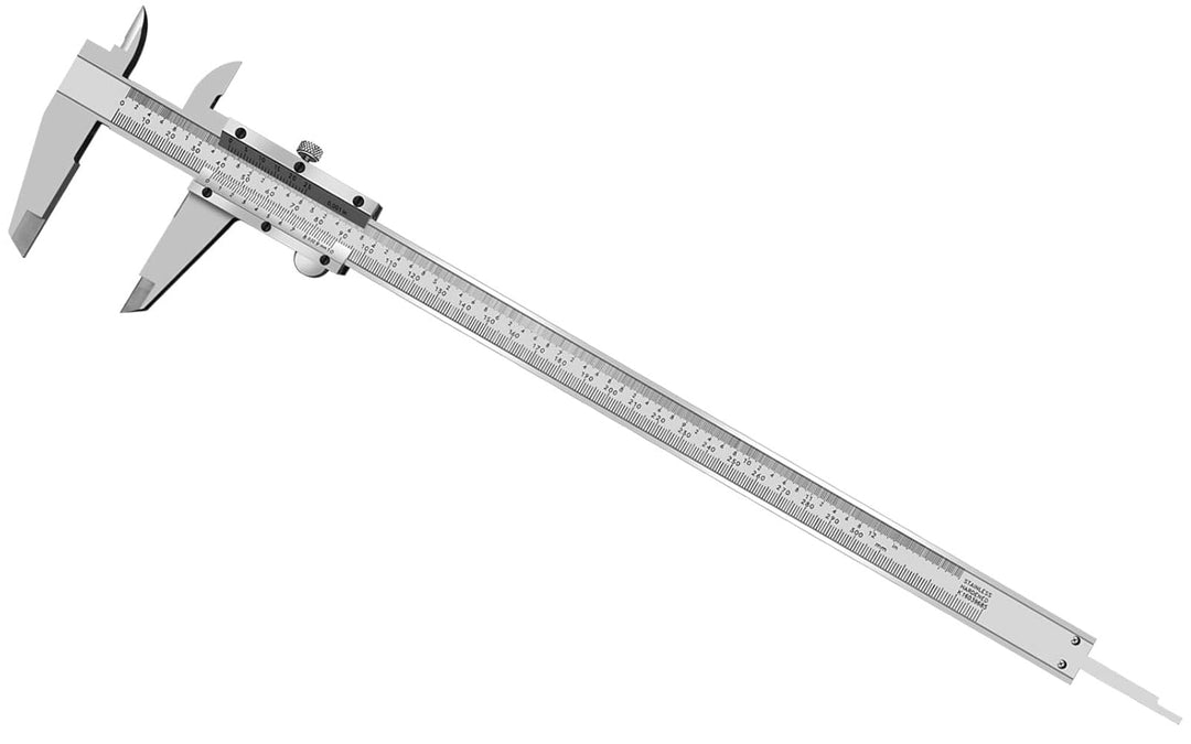 ZLKSKER 0-12 Zoll / 300 mm Mikrometer-Messschieber, Edelstahl Präzisionsmesswerkzeug (Zoll/metrisch)